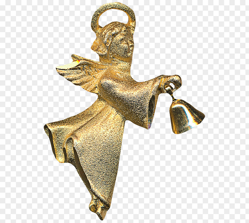 Angel Cartoon Bell Metal PNG