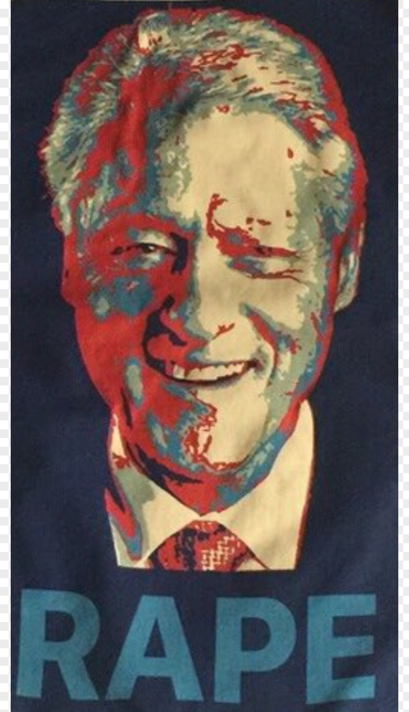 Bill Clinton T-shirt Republican National Convention Infowars.com PNG