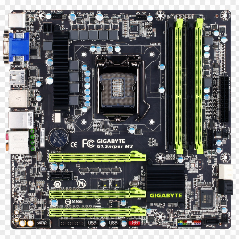 Cartoon Motherboard Intel Gigabyte Technology LGA 1155 ATX PNG