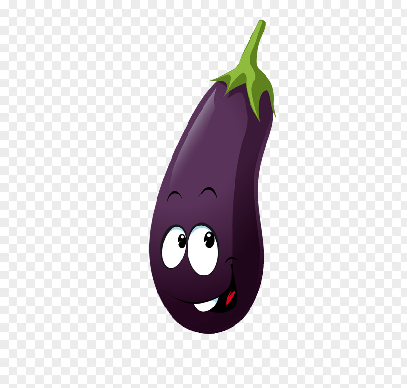 Eggplant Cartoon Vegetable Clip Art PNG