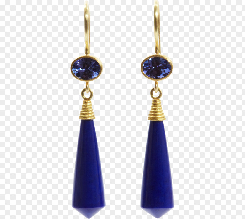 Jewellery Earring Body Gemstone Cobalt Blue PNG