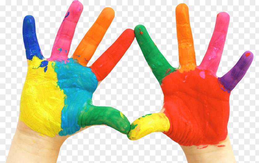 Paint Painting Fingerpaint Child Hand PNG