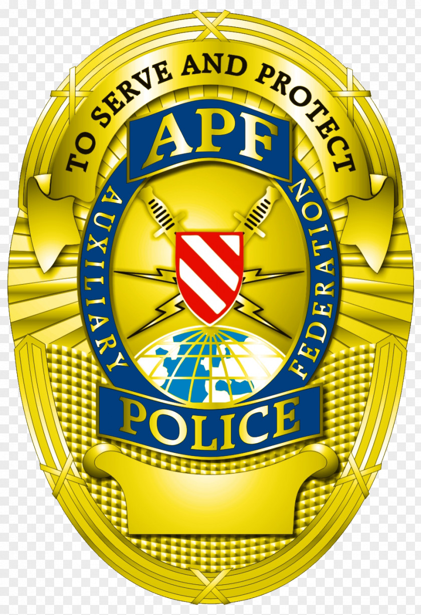 Police Badge Auxiliary Officer Security PNG