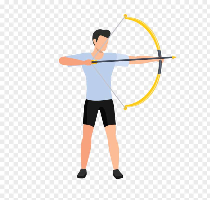 Recreation Balance Bow And Arrow PNG