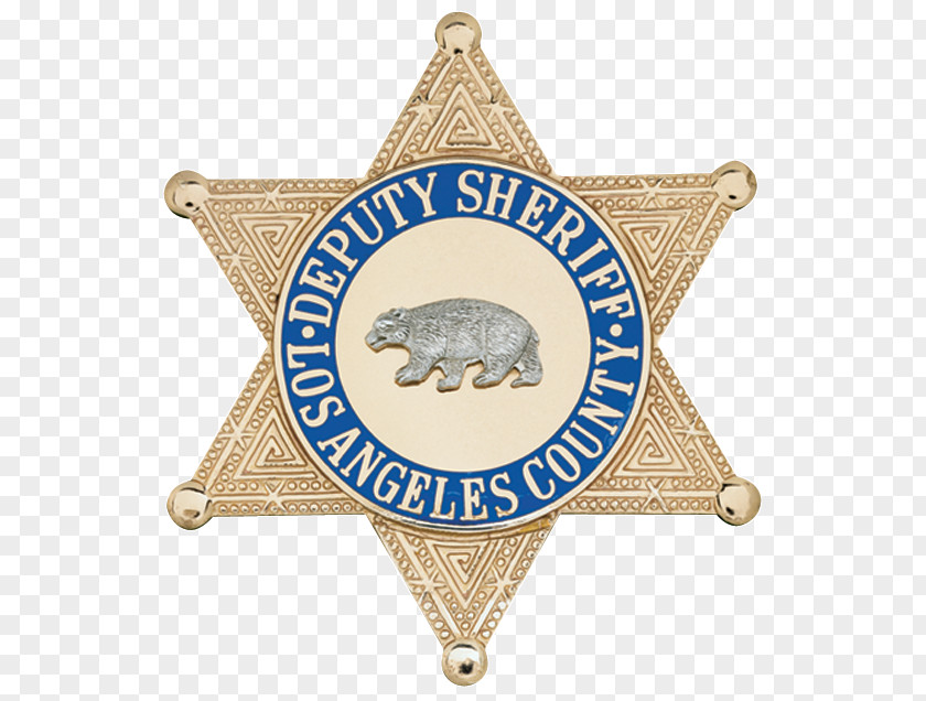 Sheriff Badge Los Angeles County, California County Sheriff's Department Police PNG