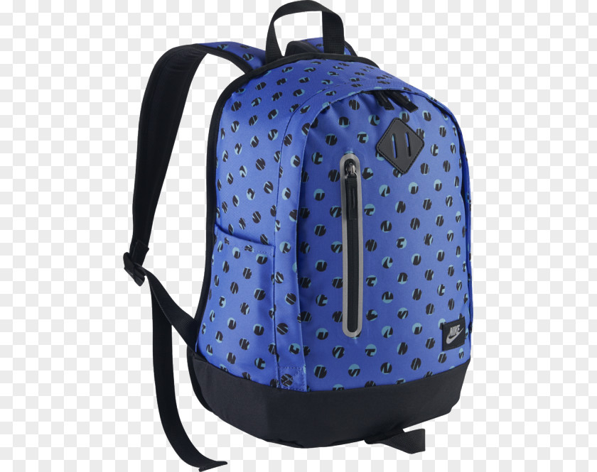 Backpack Sports Bag Nike Cheyenne Print Blue PNG