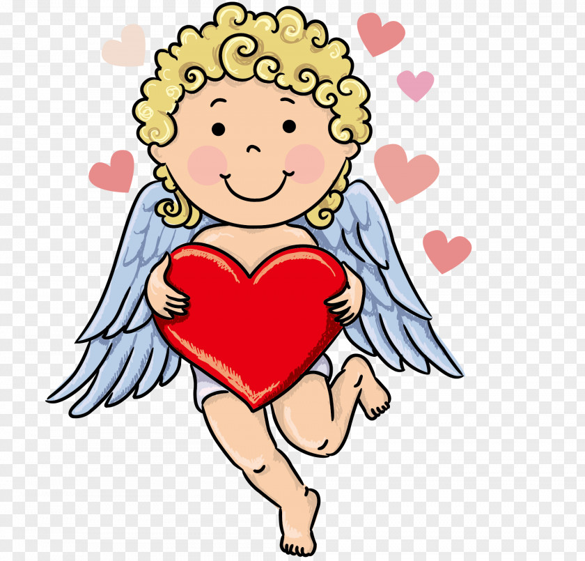Love Cupid Vector Angel Clip Art PNG