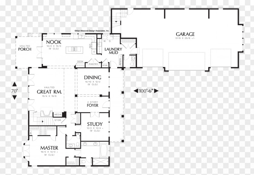 Master Plan Floor House PNG
