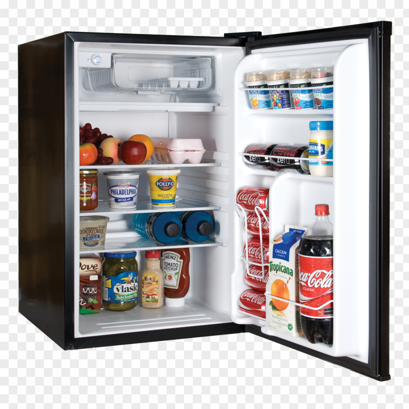 Refrigerator Minibar Freezers Ice Makers Cubic Foot PNG