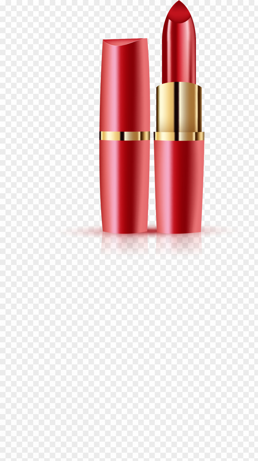 Vector Hand-painted Lipstick Cosmetics PNG
