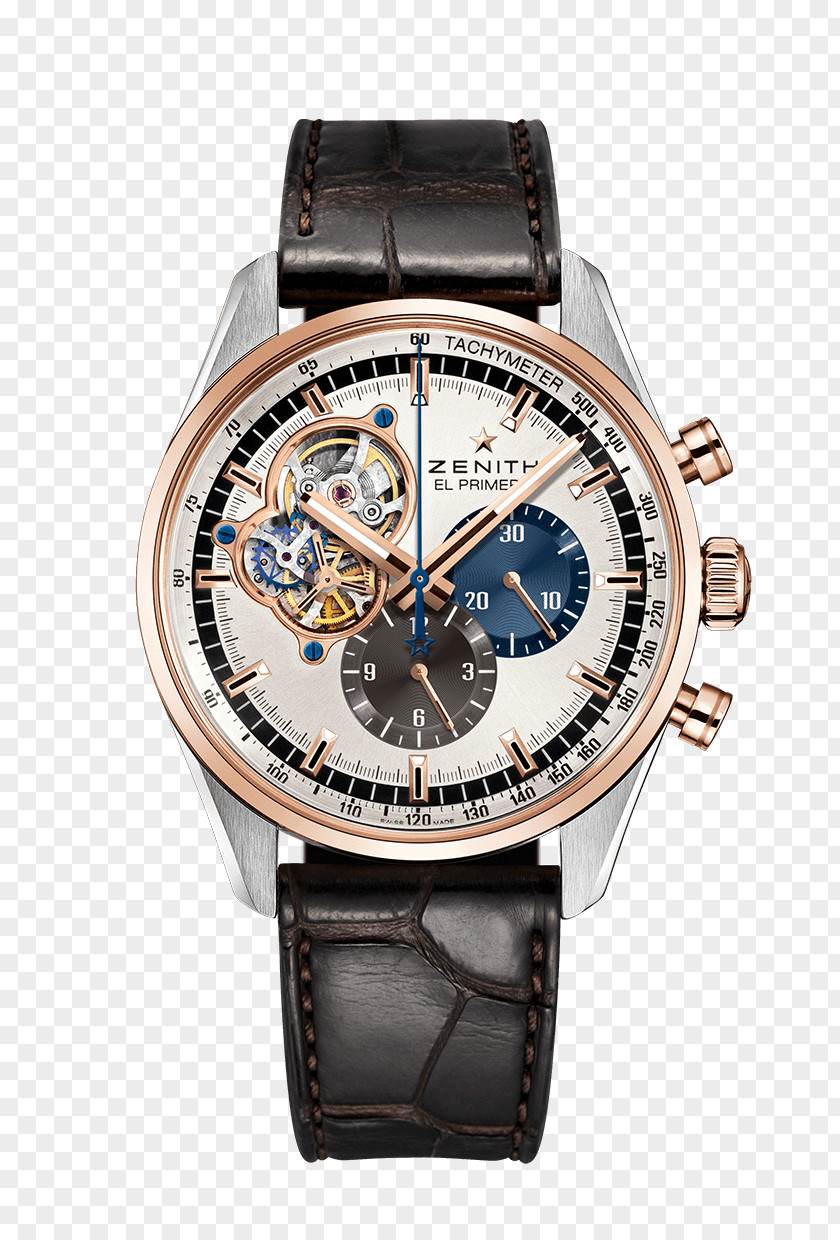 Watch Zenith Chronograph Automatic Strap PNG