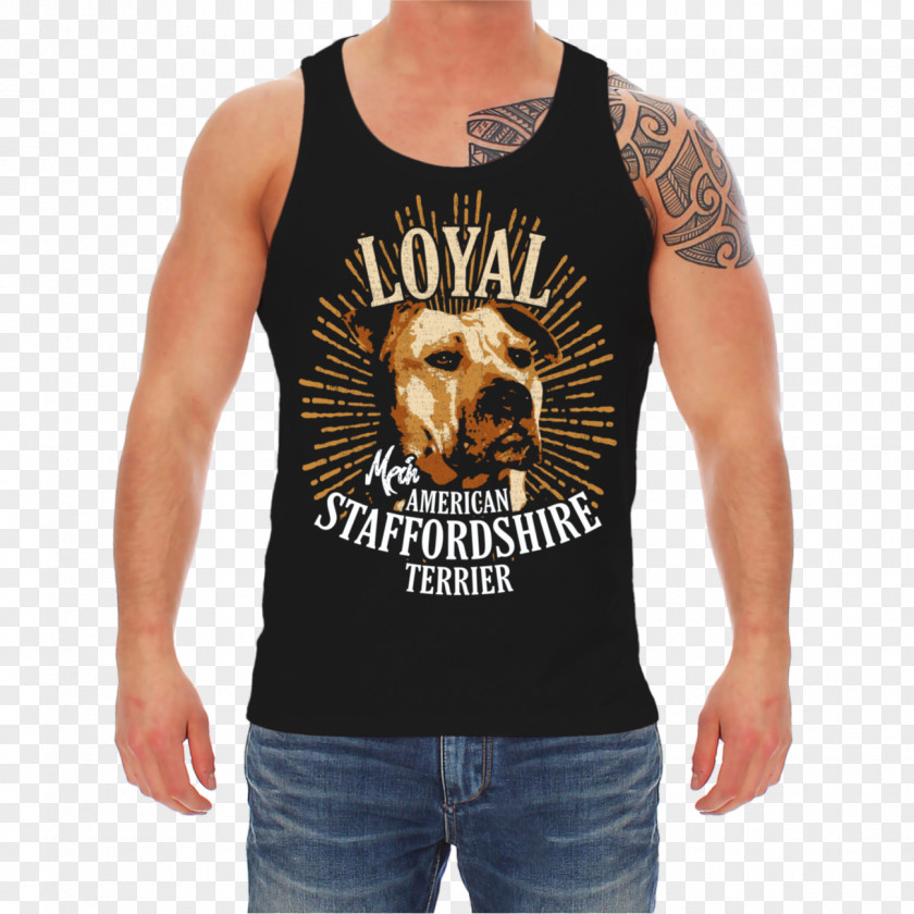 American Staffordshire Terrier T-shirt Top Clothing Sleeveless Shirt Sweater PNG