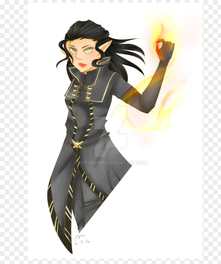 Dragon Blood Wood Black Hair Illustration Costume Character Fiction PNG