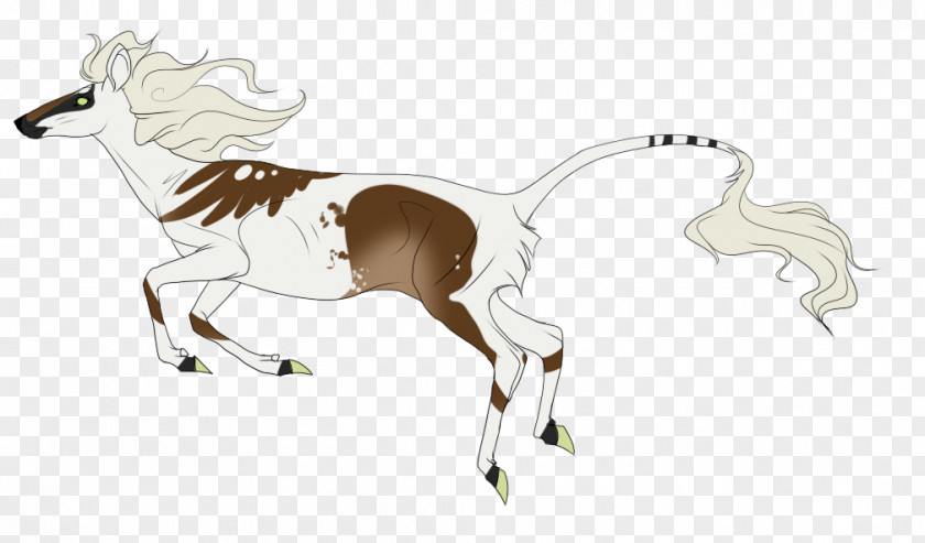 Mustang Deer Pack Animal Fauna Art PNG