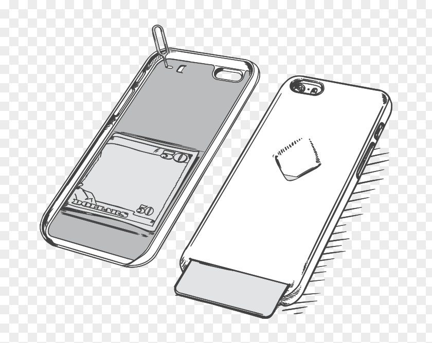 Phone Sketch Mobile Accessories Computer Hardware Material PNG