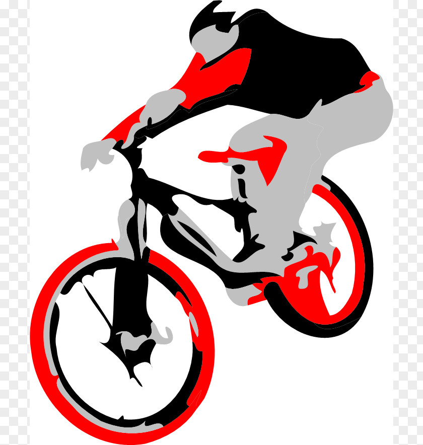 Red Dirt Cliparts Mountain Bike Bicycle Downhill Biking Clip Art PNG