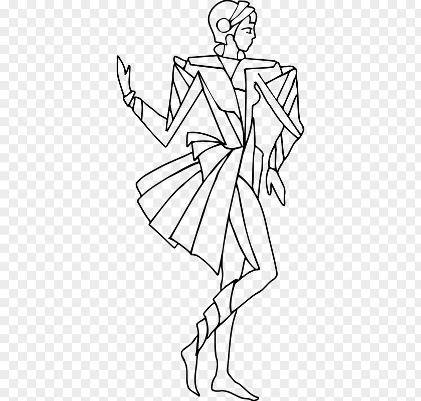 Silhouette Drawing Dance Clip Art PNG