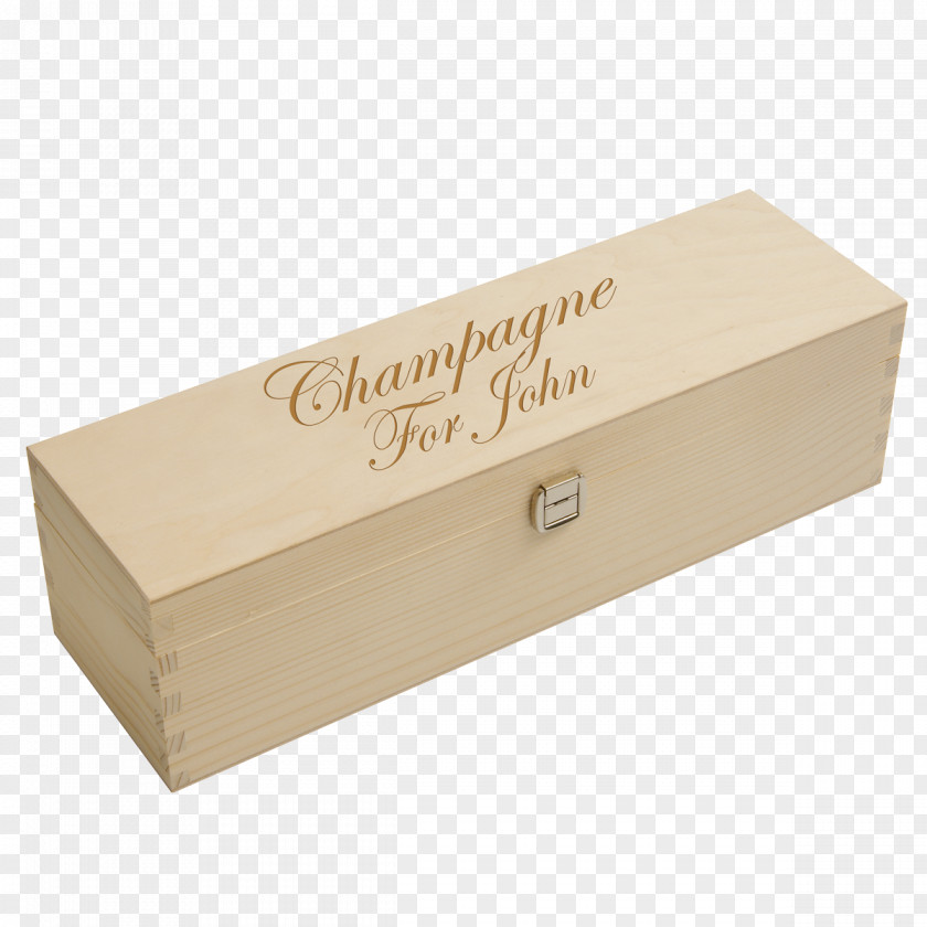 Silver Champagne Bottle Wood Switzerland Box Gravur PNG