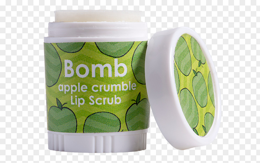 Apple Crumble Lip Balm Exfoliation Face PNG
