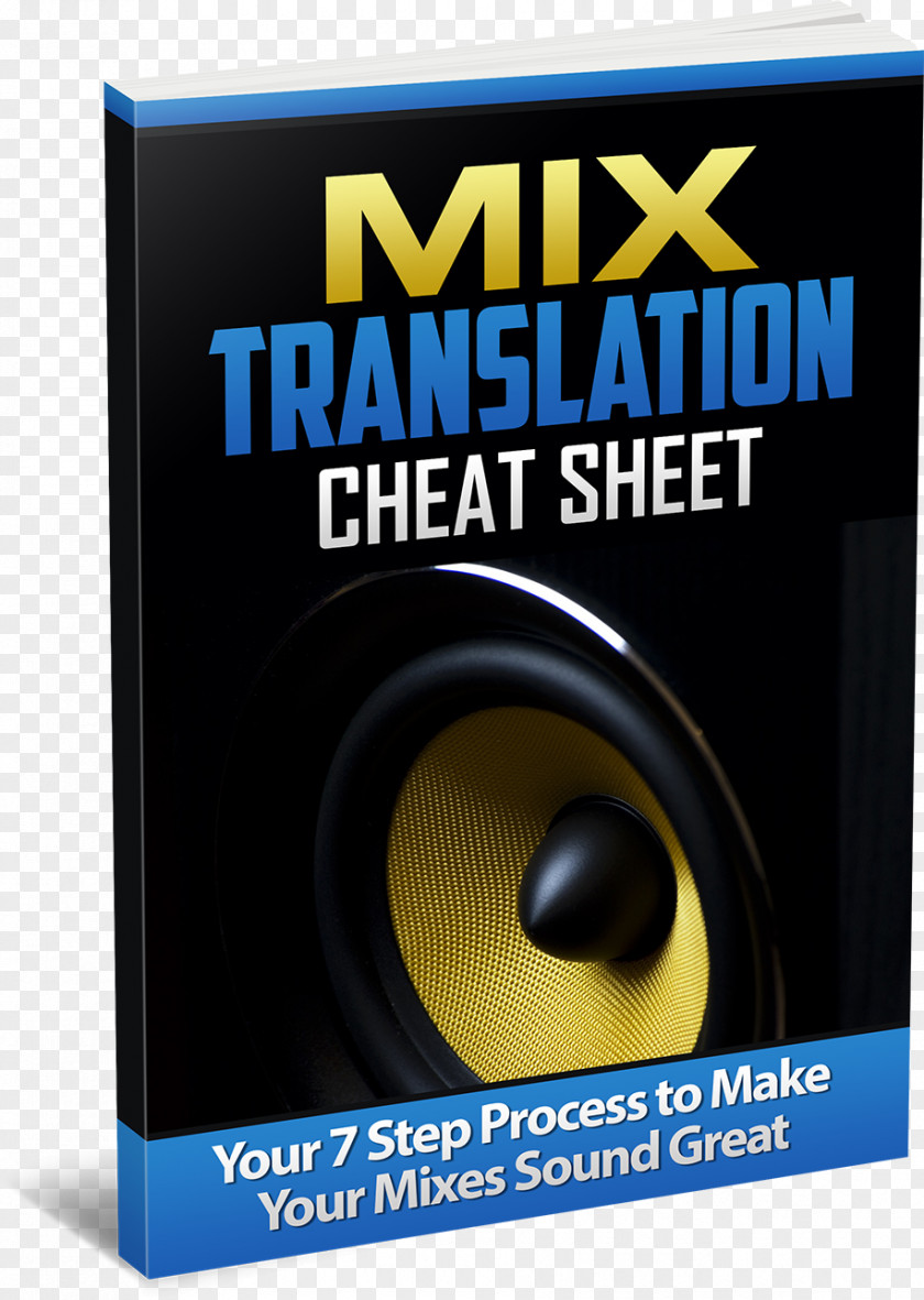 Audio Mixing Cheat Sheet Sound Brand Reference Emotional Intelligence PNG