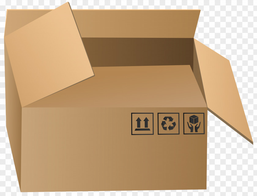 Box Mover Cardboard Clip Art PNG