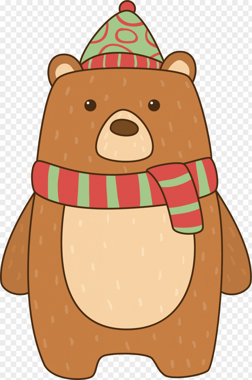 Brown Bear Vector PNG