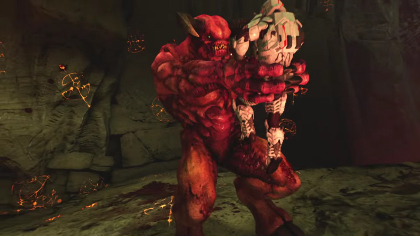 Doom Doom: Unto The Evil PlayStation 4 Video Game Id Software PNG