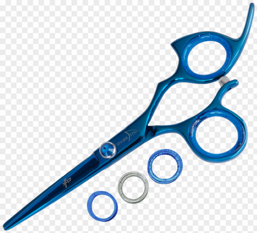 Shark Fin Scissors Hair-cutting Shears Hairdresser PNG