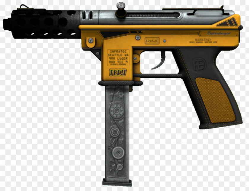 Weapon Counter-Strike: Global Offensive TEC-9 Half-Life 2 Video Game Firearm PNG