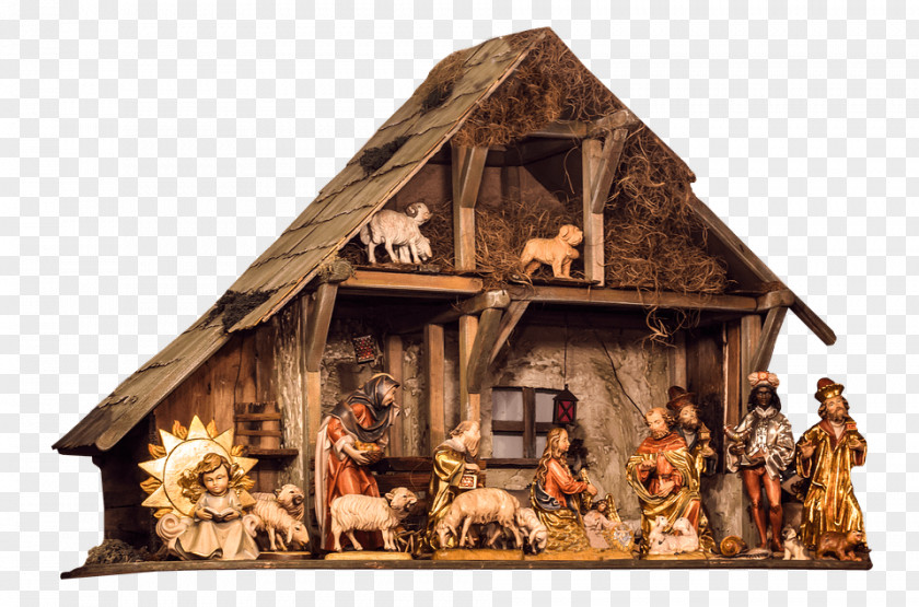 Christmas Scene Nativity Bethlehem Of Jesus Manger PNG