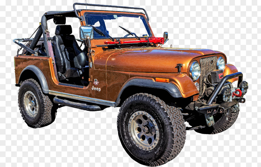 Jeep Wrangler Car Grand Cherokee Willys MB PNG