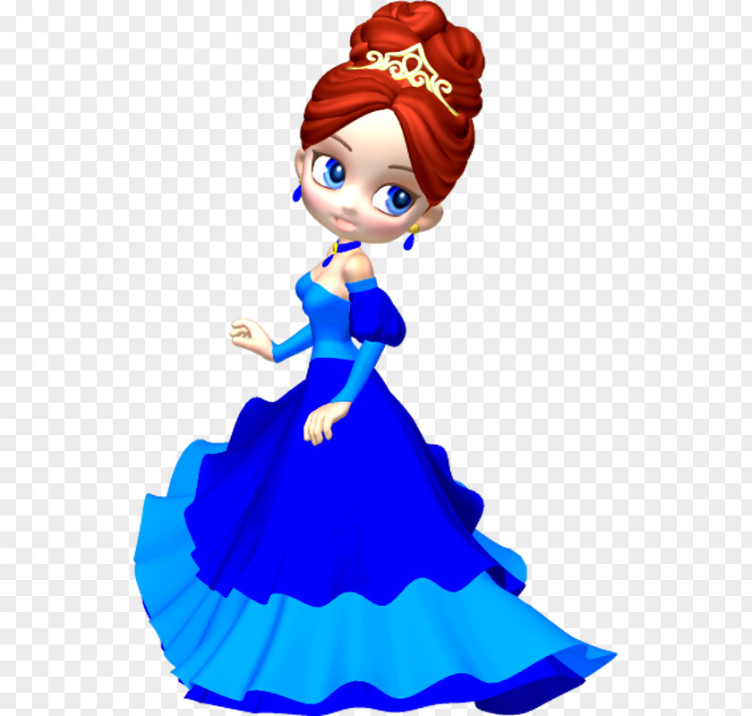 Transparent Princess Cliparts Rapunzel Aurora Ariel In Blue Clip Art PNG