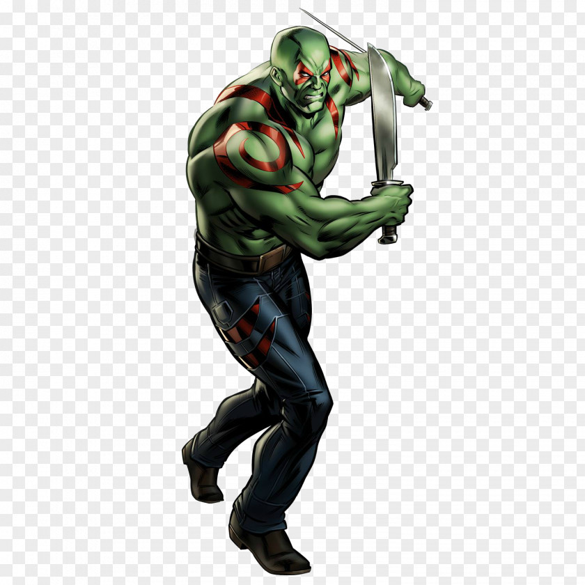 Dave Bautista Marvel: Avengers Alliance Iron Man Drax The Destroyer Thanos Marvel Comics PNG