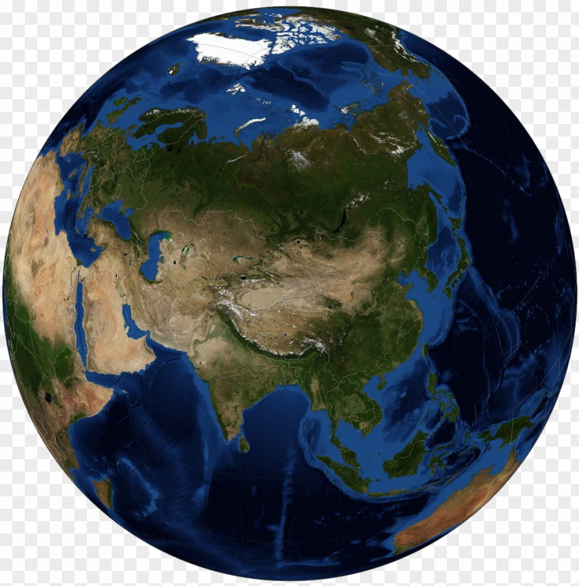 Earth Vector Asia The Blue Marble Satellite Imagery PNG
