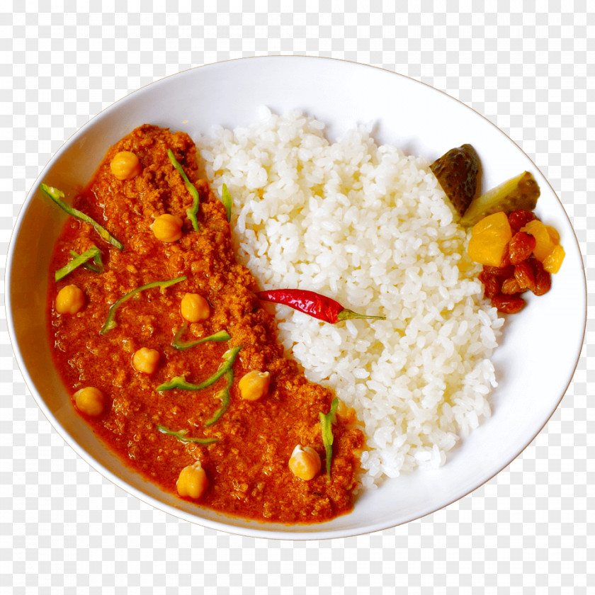 Rice And Curry Pakistani Cuisine Keema Indian Vegetarian PNG