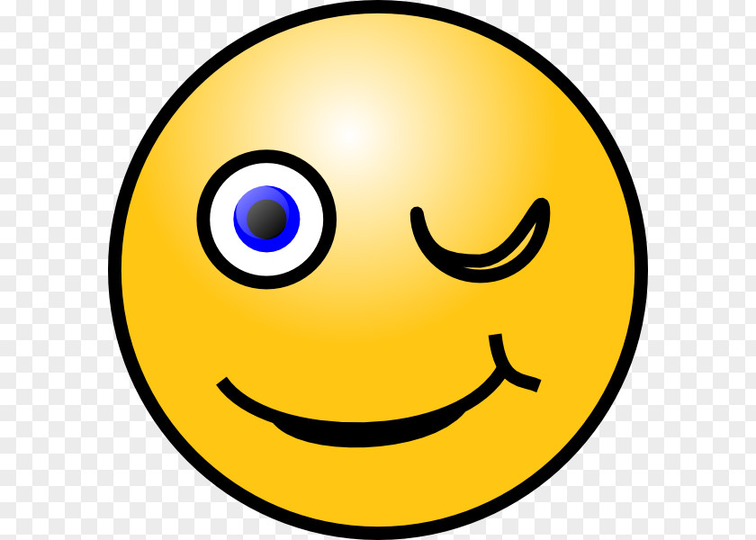 Gif Smiley Wink Animation Clip Art PNG