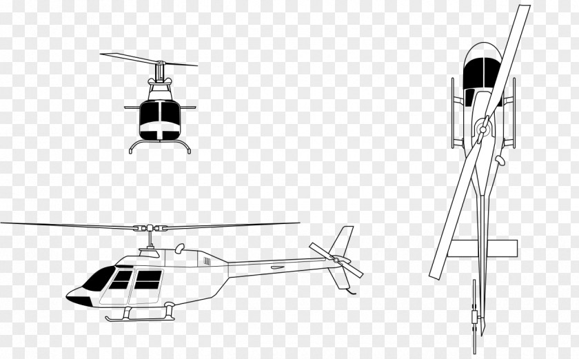 Helicopter Bell 206B-3 TH-67 Creek Armed Aerial Scout PNG