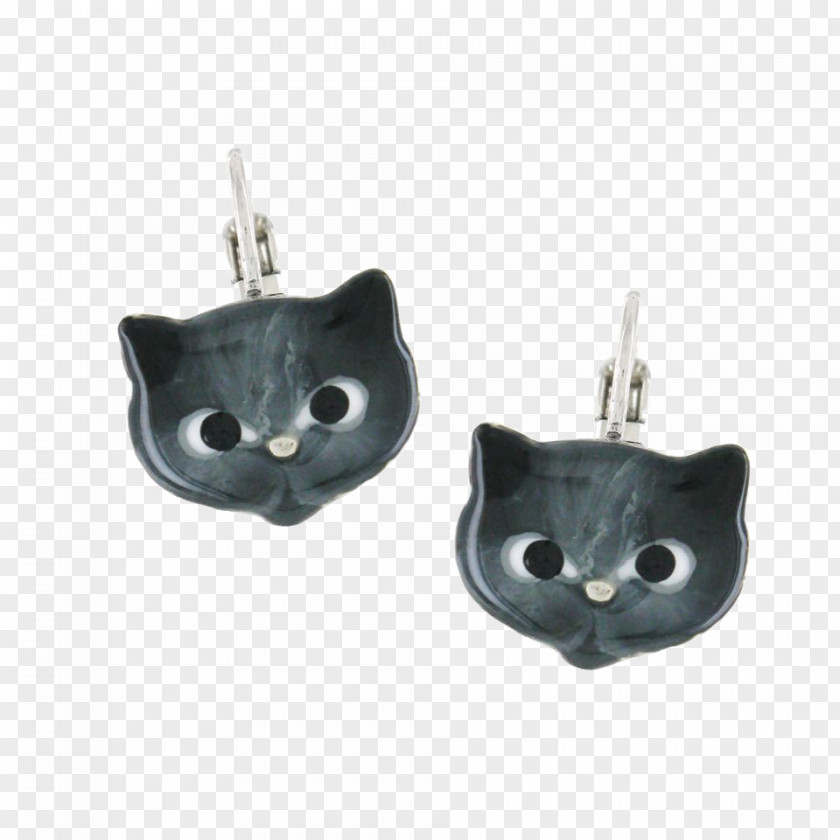 Katze Earring Jewellery France Silver Persian Cat PNG