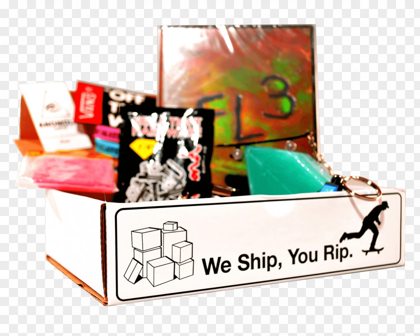 SUBSCRIBE Funbox Subscription Box Skateboarding Business Model PNG