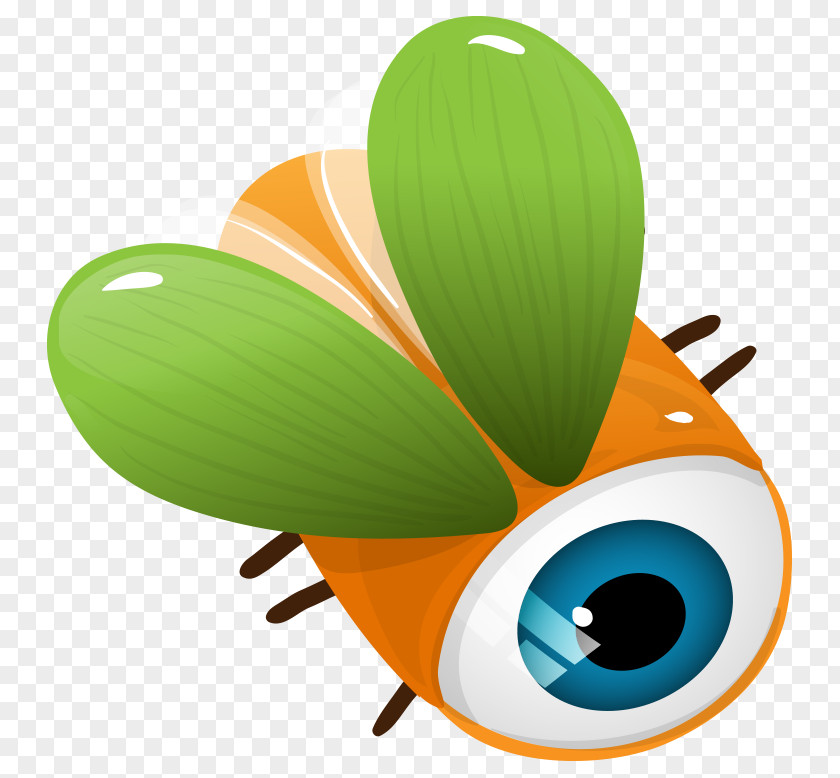 Vector Big Eyed Monster Euclidean Eye PNG