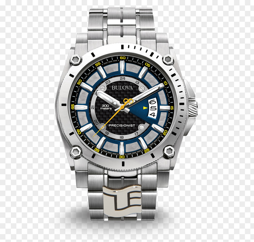 Watch Bulova Precisionist Chronograph Quartz Clock PNG