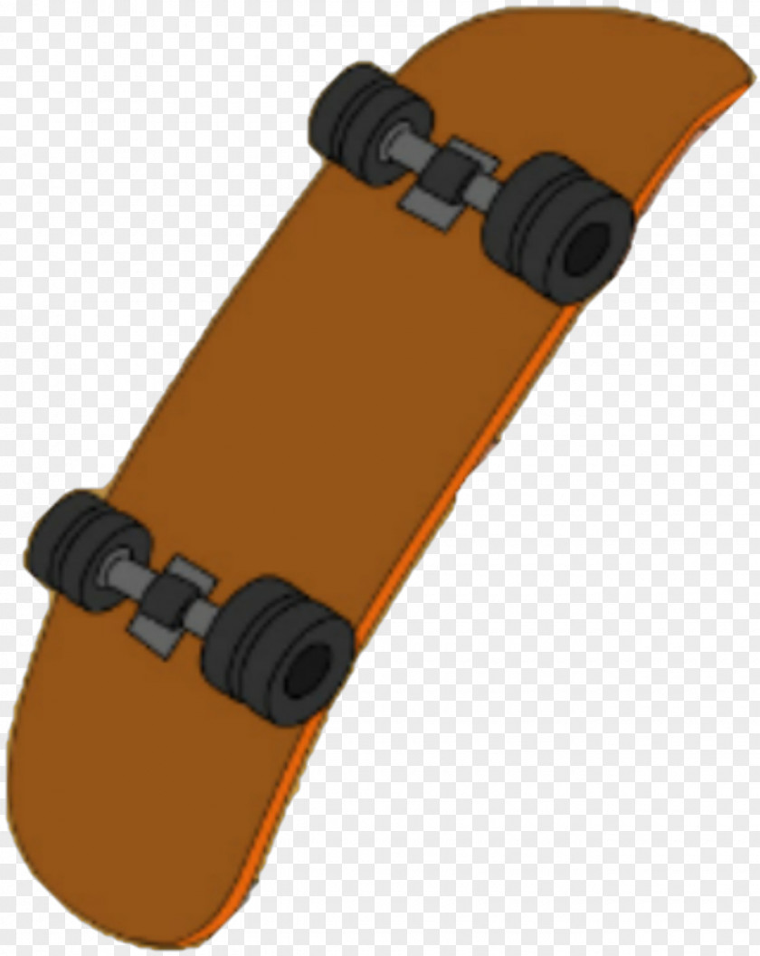 Big Skateboarding Brown PNG