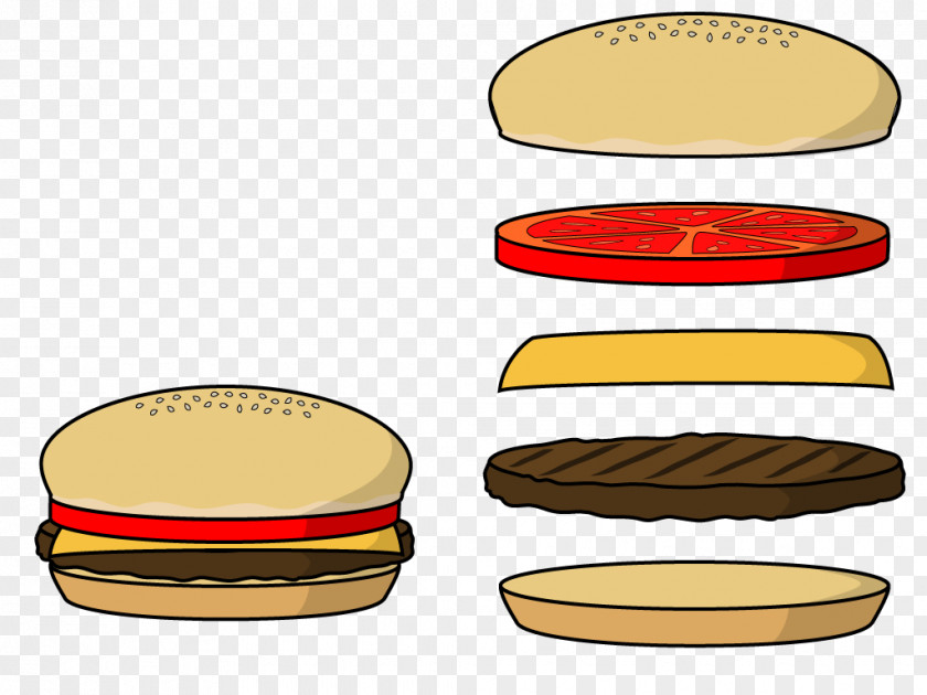 Hamburger Patty Cliparts Cheeseburger Hot Dog Fast Food Veggie Burger PNG