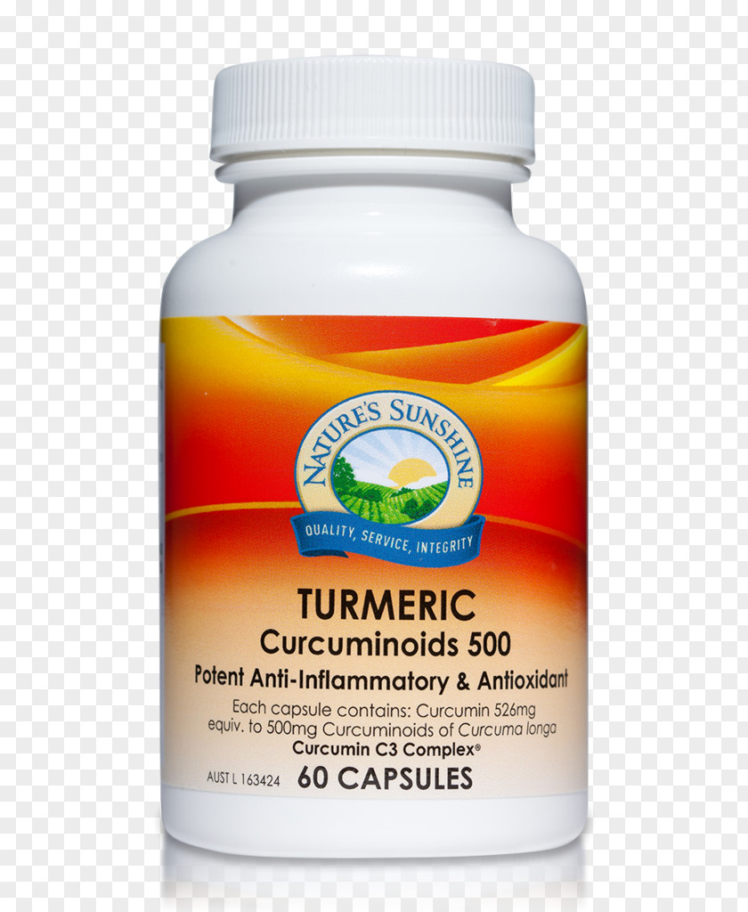 Turmeric Curcumin Nature's Sunshine Products Capsule Fenugreek Herb Dietary Supplement PNG
