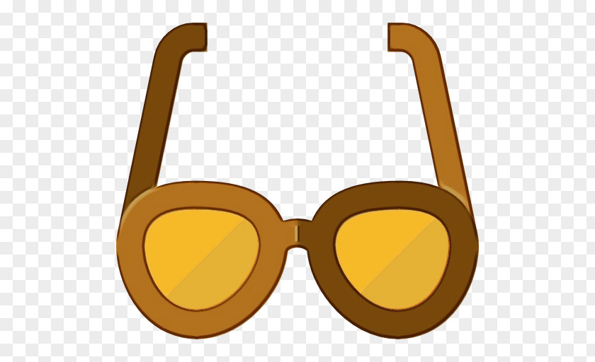 Brown Goggles Glasses PNG