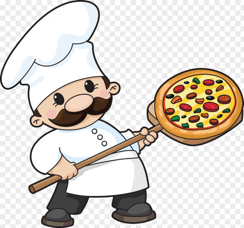 Cook Pizza Italian Cuisine Chef Clip Art PNG