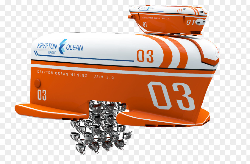 Deep Sea Minerals Autonomous Underwater Vehicle Submersible Ferromanganese Nodules PNG