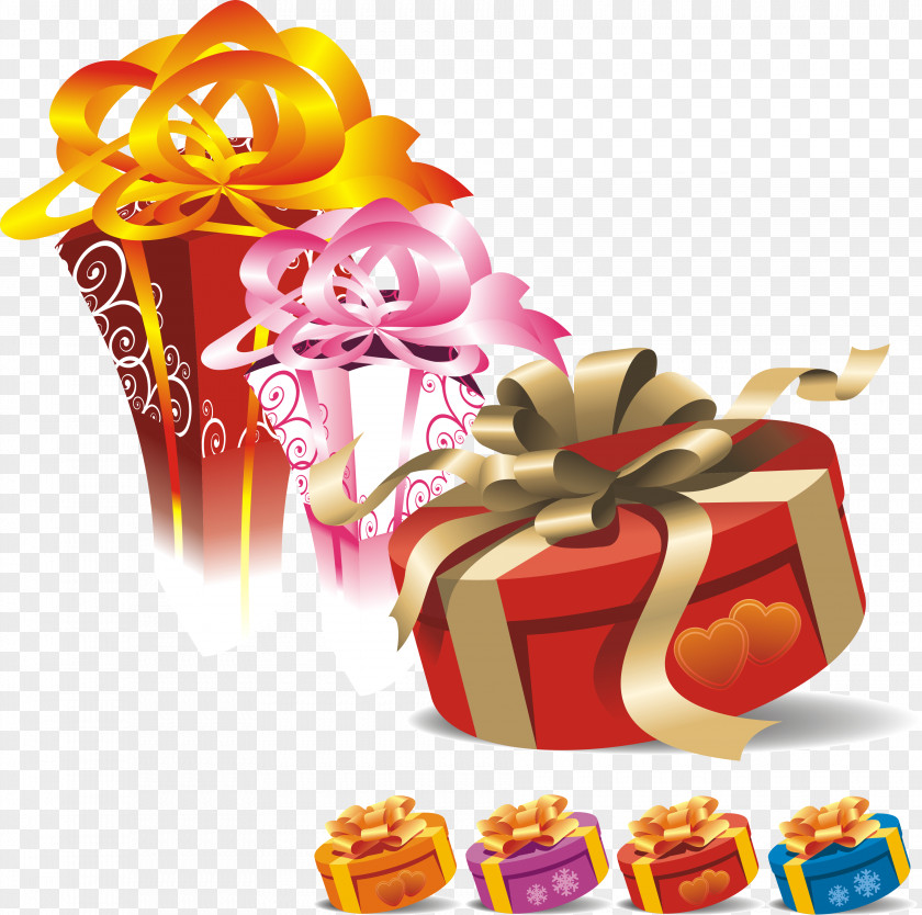 Gifts, Gift Boxes, Taobao Material Box Clip Art PNG
