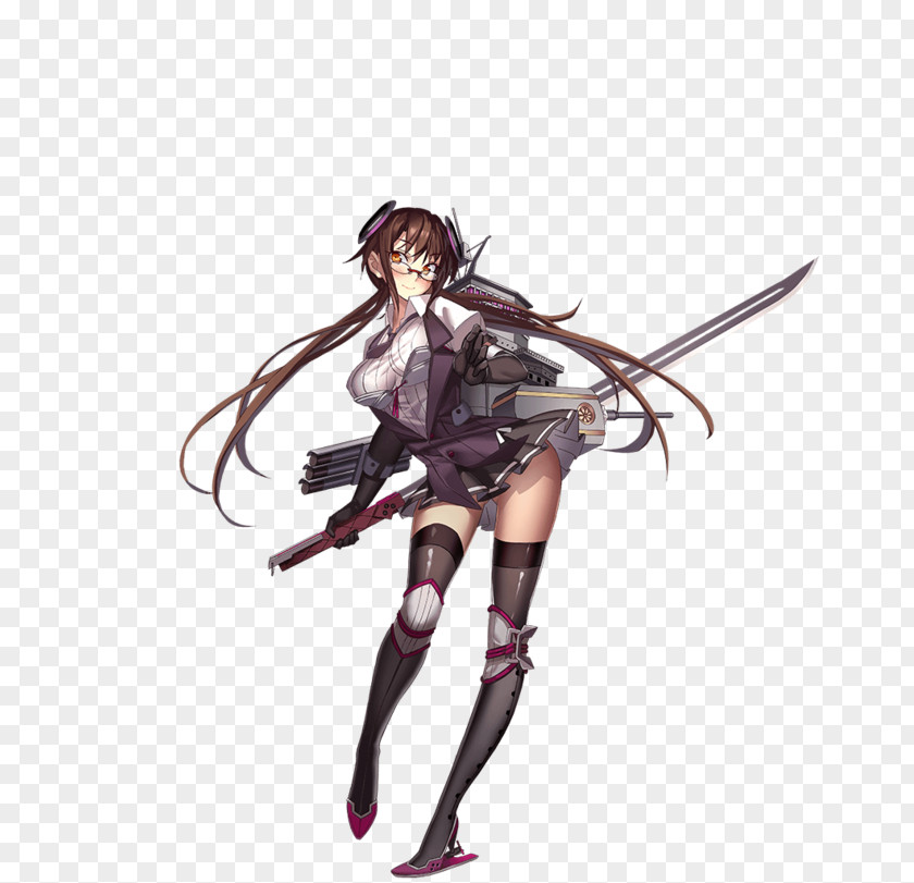 Japanese Cruiser Tatsuta Battleship Girls Weapon Spear Lance PNG