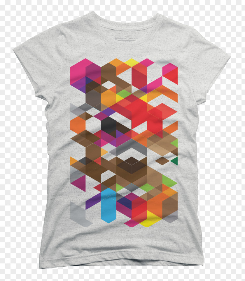 Lifelike T-shirt Geometry Geometric Design Art PNG